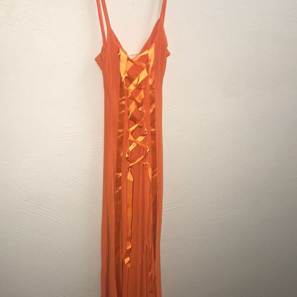 Orange night dress